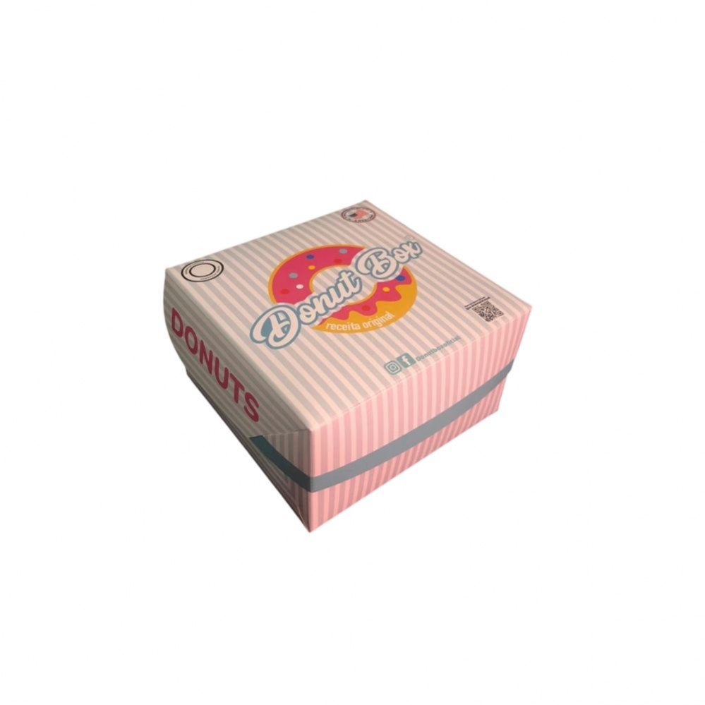 CAIXA 12X12X7CM - HAMB�RGUER