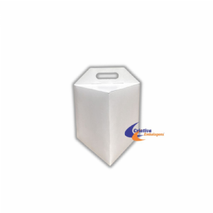 Box Presente - 14,5x14,5x17,5cm com al�a Panetone/Doces