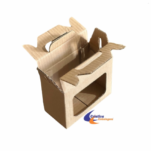 CAIXA 14X7X11CM COM AL�A E VISOR