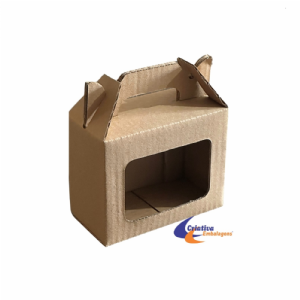 CAIXA 14X7X11CM COM AL�A E VISOR