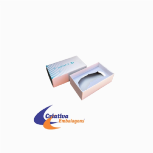 Caixa 18x10x6cm tampa e fundo