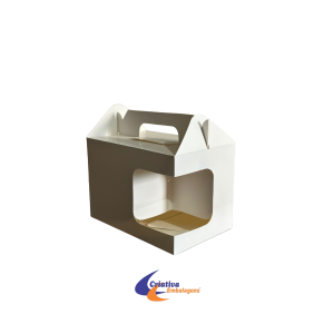 COMBO LANCHE - 18X12X12,5CM COM AL�A E VISOR