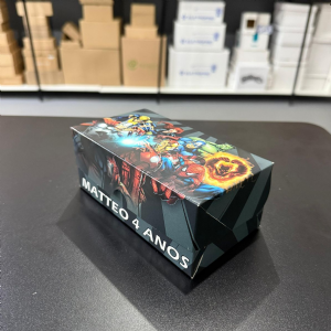 Embalagem 16x9x6,5cm - kit com 100un personalizado