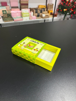 Embalagem Doces 11X11X3cm GAVETA