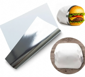 PAPEL ANTIGORDURA PARA LANCHE - PAPEL ACOPLADO LAMINADO  - PRONTA ENTREGA