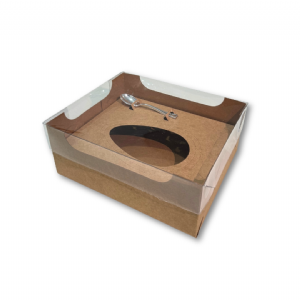 Caixa para ovo de colher 250g/350g/500g COM COLHER