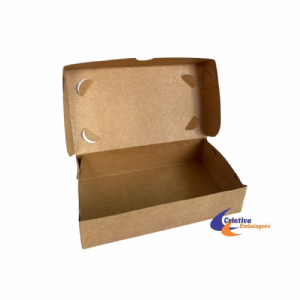 Caixa 21x12x5cm antivazamento  com meia lua na tampa