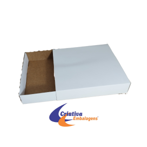 CAIXA MINI PIZZA 21X21X4CM - GAVETA
