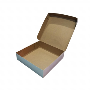 Caixa 24x24x6 com meia lua tampa / pronta entrega