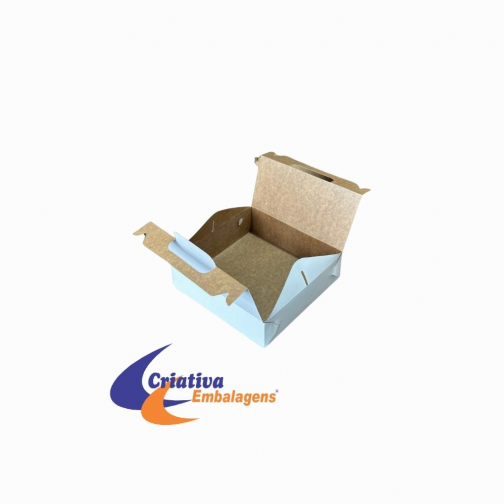Caixa 24x24x7cm cesta com al�a