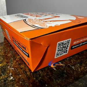 Caixa C�nica 25x25x7cm - c/ divis�ria