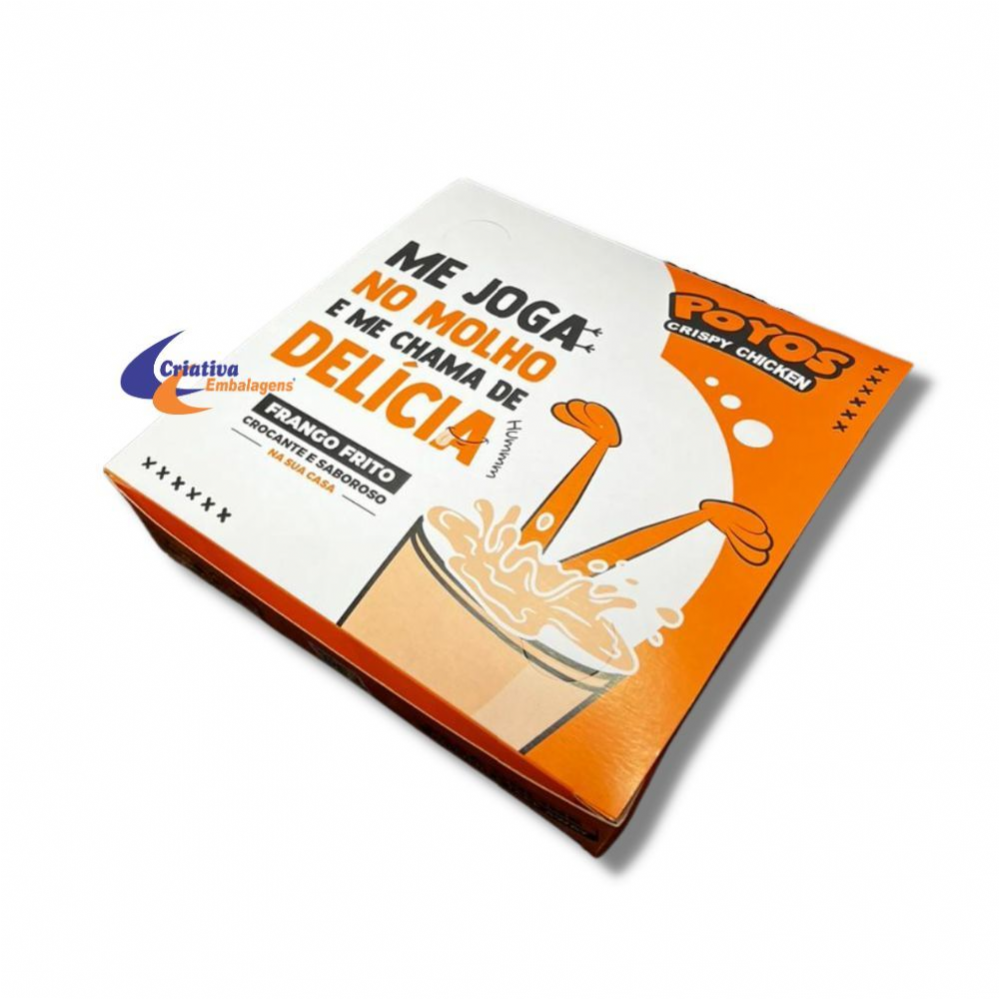 Caixa C�nica 25x25x7cm - c/ divis�ria