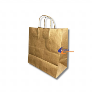 Sacola Kraft Plus - 27x15x28cm