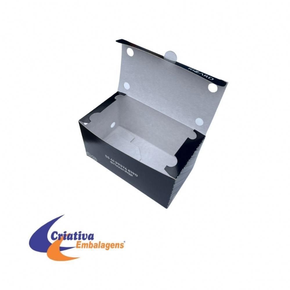 CAIXA 13X7X7CM BATATA FRITA - POR��ES