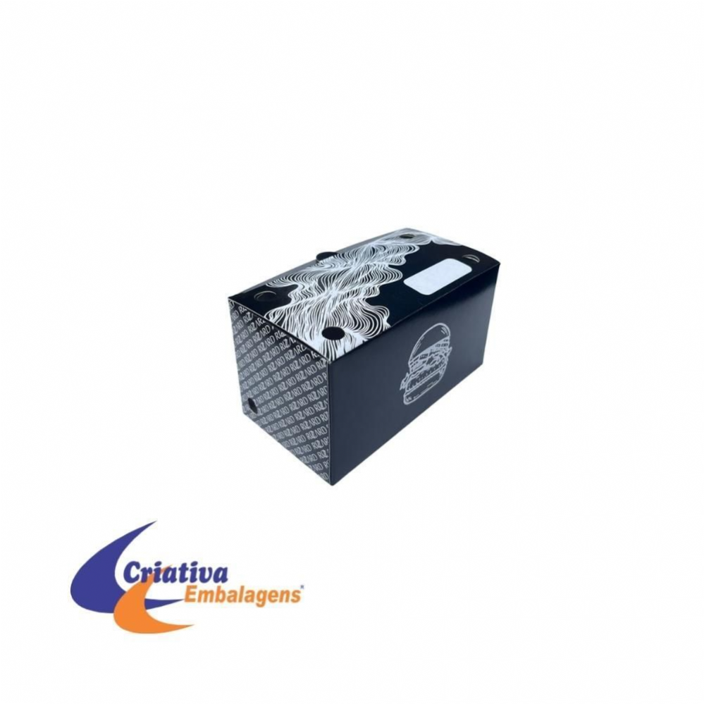 CAIXA 13X7X7CM BATATA FRITA - POR��ES