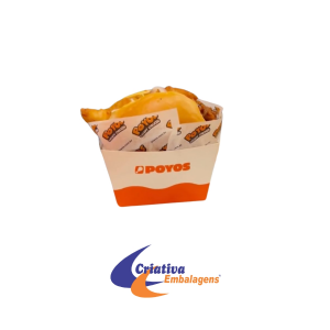 Barca hamb�rguer e por��es 12x8x6cm - Bandeja, canoa