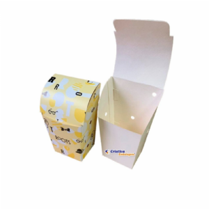 Caixa batata delivery c�nica - Por��o