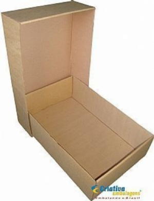 Caixa 58x36x15cm tampa e fundo
