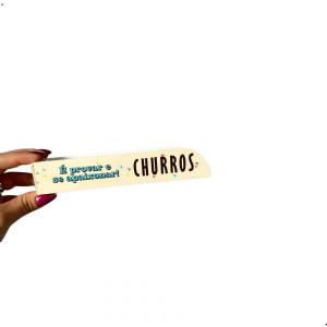 Churros 16x3x3cm - kit com 100 - Pronta entrega