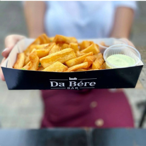 BANDEJA BARCA CANOA PARA POR��ES E FRITAS 18X12X4cm