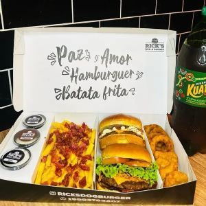 COMBO HAMBURGUER 38X21X6CM COM BER�O